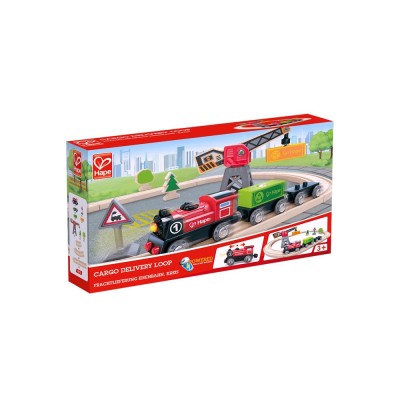 HAPE PISTA TRENO CON GRU