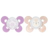 Chicco Succhietto Comfort Silicone 6/16 mesi Bimba - 2 pz