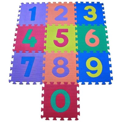 Tappeto Eva Puzzle Numeri 9 Pezzi - Giocheria 90287
