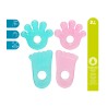 Kiokids Massaggiagengive Refrigerante Manina/Piedino - 1pz