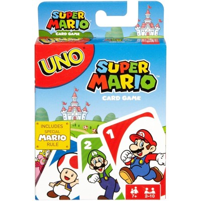  UNO Gioco di Carte Super Mario Bros - Mattel DRD00