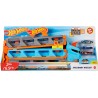 2 in1 Camion Trasportatore e Pista con 3 Macchinine - Hot Wheels GVG37