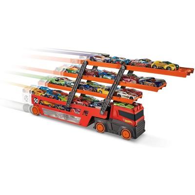 Mega Trasportatore con Livelli Espandibili - Hot Wheels GHR48