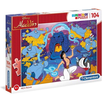 Puzzle Aladdin 104 Pezzi - Clementoni 27283