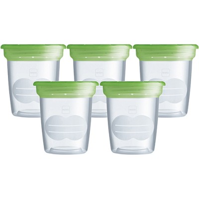 MAM Contenitori per Latte Materno 5 pezzi da 120ml