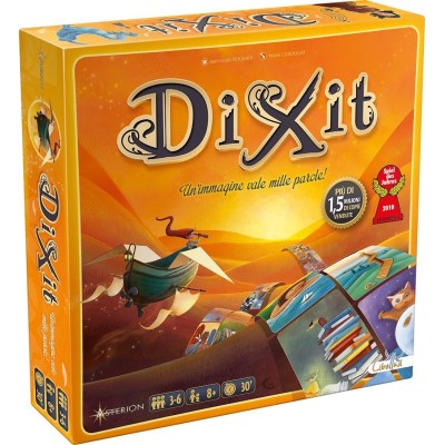 Asmodee 8000 - Dixit Edizione Italiana Dixit è un gioco illustrato di fantasia