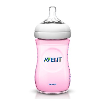 Prezzo ok Avent Biberon Natural 260 ML Rosa Con sistema anti-coliche