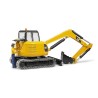Bruder 02466 - Cat Mini Scavatore con Personaggio