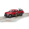 Bruder 02502 – Pick Up Ram con Moto Scrambler Ducati Desert Sled
