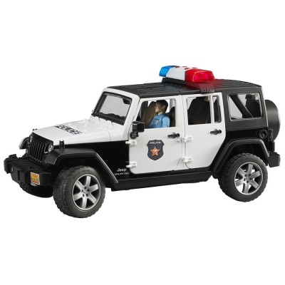Bruder 02526 - Jeep Wrangler della Polizia