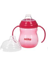 Nuby Tazza No-Spill 270ml - Rosa