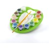 Crayola i Lavabilissimi - Set di Tempere Lavabili con Pennello, 12 Colori