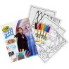 Crayola Color Wonder -  Set con 18 Pagine da colorare e 5 Pennarelli, soggetto Frozen