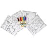 Crayola Color Wonder -  Set con 18 Pagine da colorare e 5 Pennarelli, soggetto Frozen