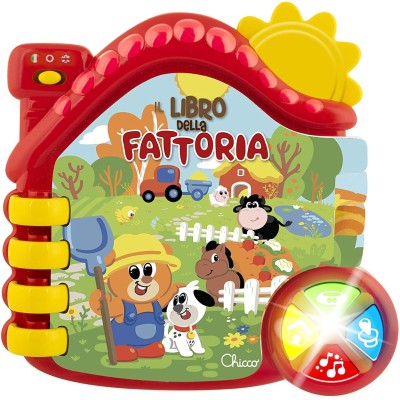 Chicco Gioco Abc Libretto della Fattoria, Bilingue
