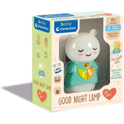 Baby Clementoni - Lampada notturna, proiettore Luce, 0 Mesi+, 17441
