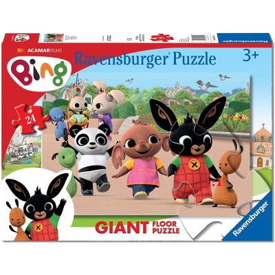 Ravensburger Bing 2 Puzzle, Pavimento, 24 Pezzi