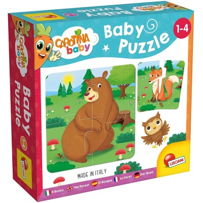 Carotina Baby Puzzle Il Bosco - Lisciani Giochi 80076