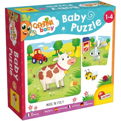Carotina Baby Puzzle La Fattoria Lisciani Giochi 80083