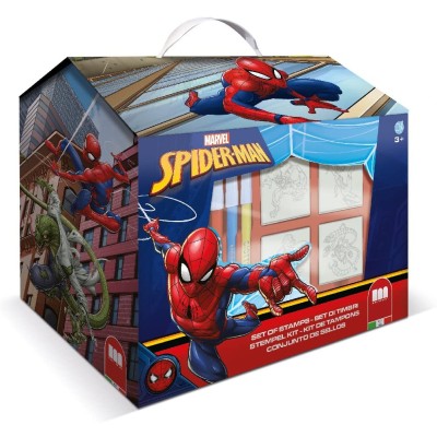 Spiderman - Casetta 36 colori e 7 Timbri, 9817