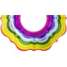 Bestway 36163 | Ciambella Gonfiabile Arcobaleno Jelly, 115 cm