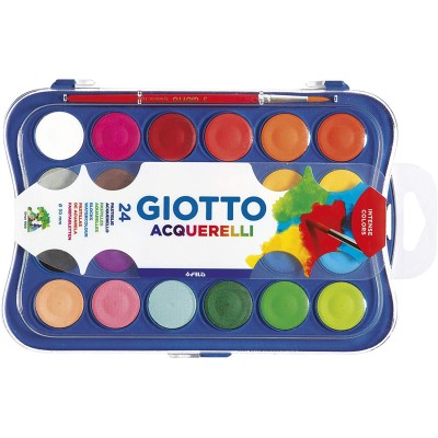 Fila Giotto Acquerelli 24 Colori con Pennello