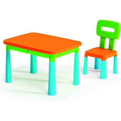 Tavolo Con Sedia Multicolor 