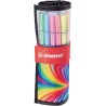 Pennarello Premium - STABILO Pen 68 - Rollerset con 25 colori assortiti - ARTY Edition
