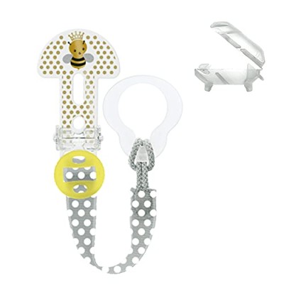 Mam Clip It! & Cover, Catenella con Portaciuccio, Unisex