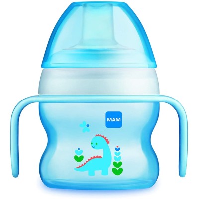 Mam Tazza Starter Cup Con Beccuccio +4 mesi 150 ml - Azzurro