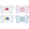 Chicco PhysioForma Light 16-36m Succhietto In Silicone Lumi 2 Pezzi - Col. Assortiti