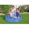 Bestway 51025 - Piscina 3 Anelli, 122 x 25 cm, Colori Assortiti