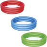 Bestway 51025 - Piscina 3 Anelli, 122 x 25 cm, Colori Assortiti