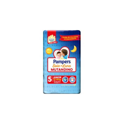 Pampers Sole&Luna Mutandina Tg 5 