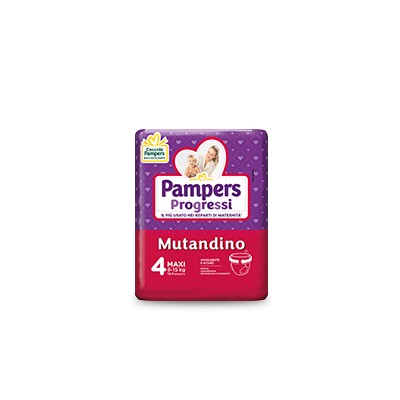 Pampers Progressi Mutandino TG.4 - Maxi - 8/15 KG