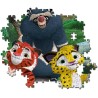 Puzzle Supercolor Leo & Tig 104 pezzi - Clementoni 27547