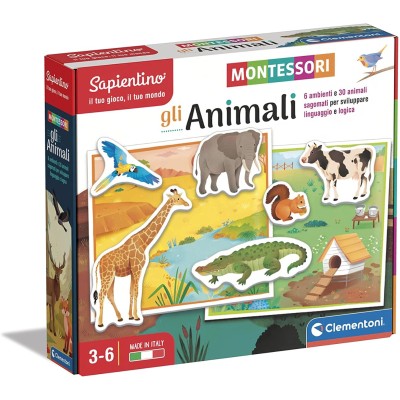 Sapientino Educativi Montessori Animali 