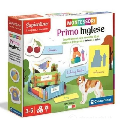 Sapientino Educativi Montessori Inglese 