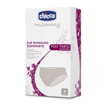 Chicco Slip Monouso Dopo Parto - Taglia 4 - 4 PZ
