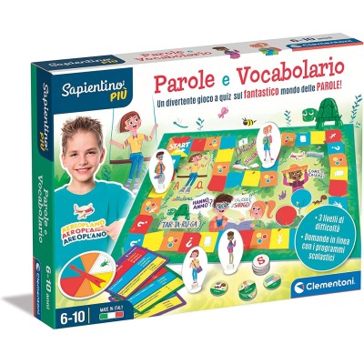 Clementoni Sapientino vocabolario divertente