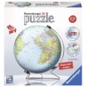 Ravensburger 12436 - Puzzle 3D Mappamondo 540 Pezzi