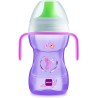Mam Tazza Fun To Drink Cup con Manici e Beccuccio Rigido 270 ml - Girl