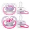 Avent Succhietto Ultra Air Mama Girl 0-6 Mesi - 2 Pezzi
