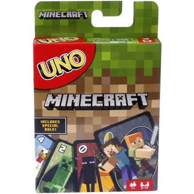 Carte Gioco Uno Minecraft
