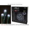 2000 Luci Led Bianco Ghiaccio Per Esterno Con Bobbina