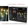750 Luci Led Bianco Caldo Per Esterno Programmabili