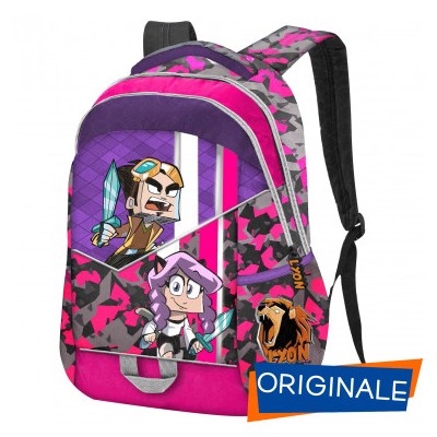 Zaino Scuola Organizzato Anna/Lyon Gamer