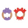 Nuby - Massaggiagengive in Legno Animali