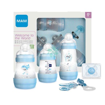 Mam Set Regalo Welcome To The World Boy