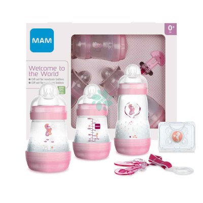 Mam Set Regalo Welcome To The World Girl